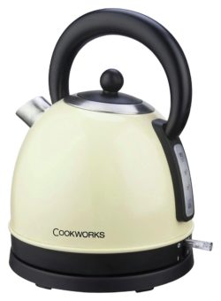 Cookworks - Kettle - Traditional - Stainless Steel Cream